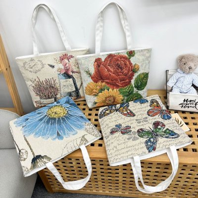 Fashion Cartoon Canvas Tote Bag