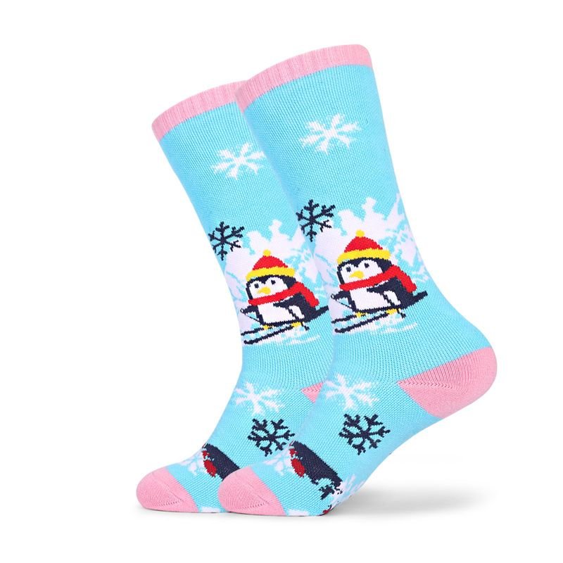 Children Outdoor Sports Thick Warm Long Tube Ski Socks