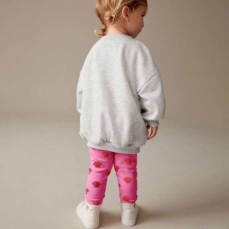 Kids Toddler Girls Casual Cute Cartoon Print Long Sleeve Sweatshirts Shell Print Pants Sets