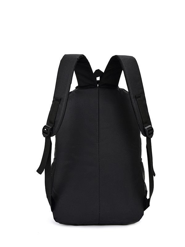 Simple Casual Solid Color Large Capacity Backpack