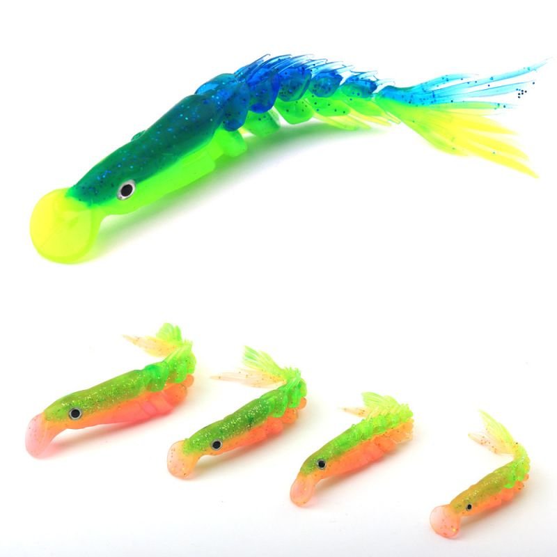 Outdoor Fishing Multi-Section Fish Smart Soft Bait Fake Bait