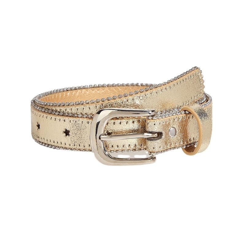 Women Fashion Casual Star Hole Belt