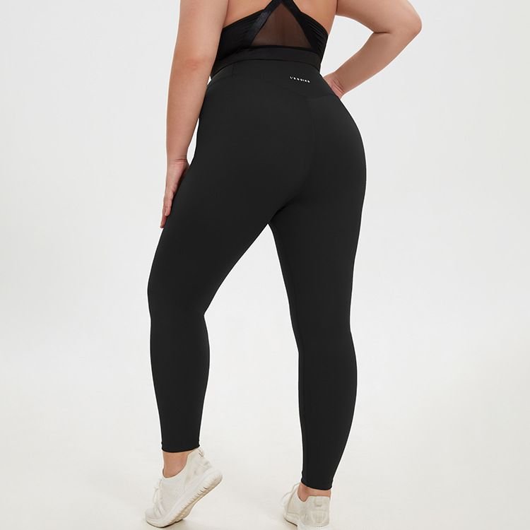 Women Fashion Plus Size High Waist Hip Stretch Tight Yoga Pants