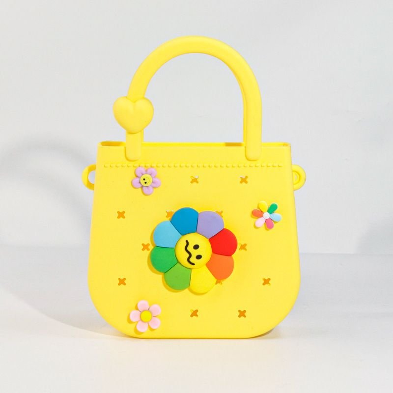 Cartoon Cute Portable Mini DIY Hole Handbag