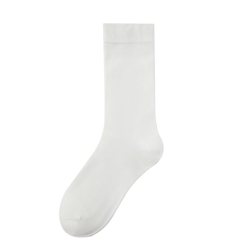 Seamless Women Solid Color Summer Thin Classic Screw Socks Custom