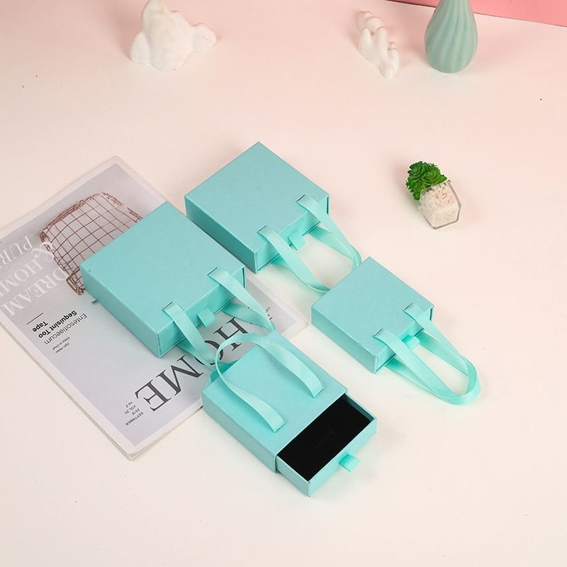 Simple Solid Color Jewelry Packaging Box