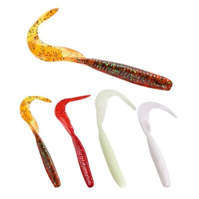 Outdoor Fishing Multicolor Fake Fishing Bait Soft Bait