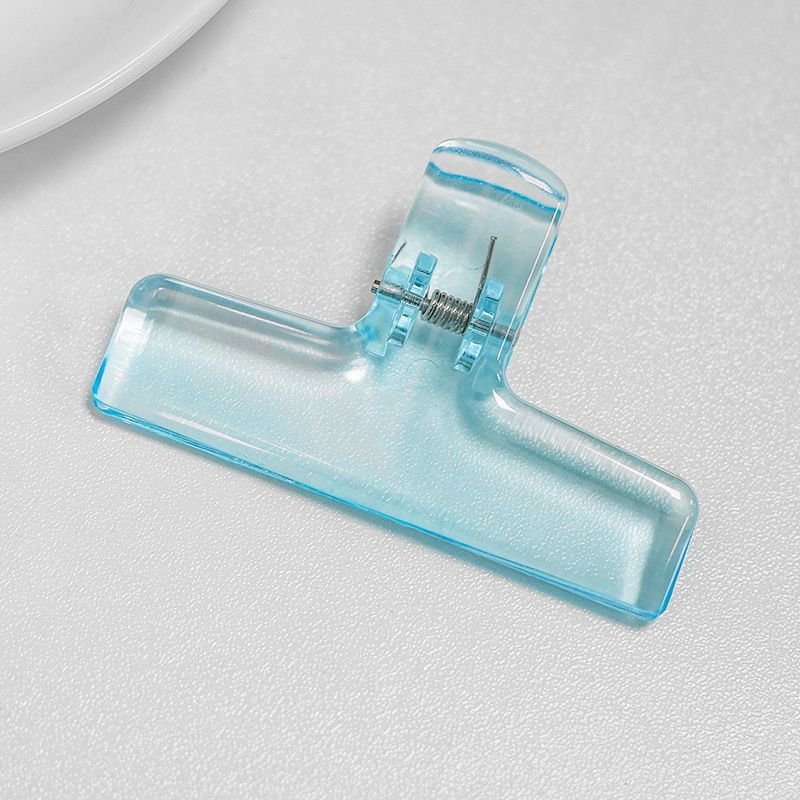 Creative Simple Transparent Acrylic Office Supplies Bill Clip