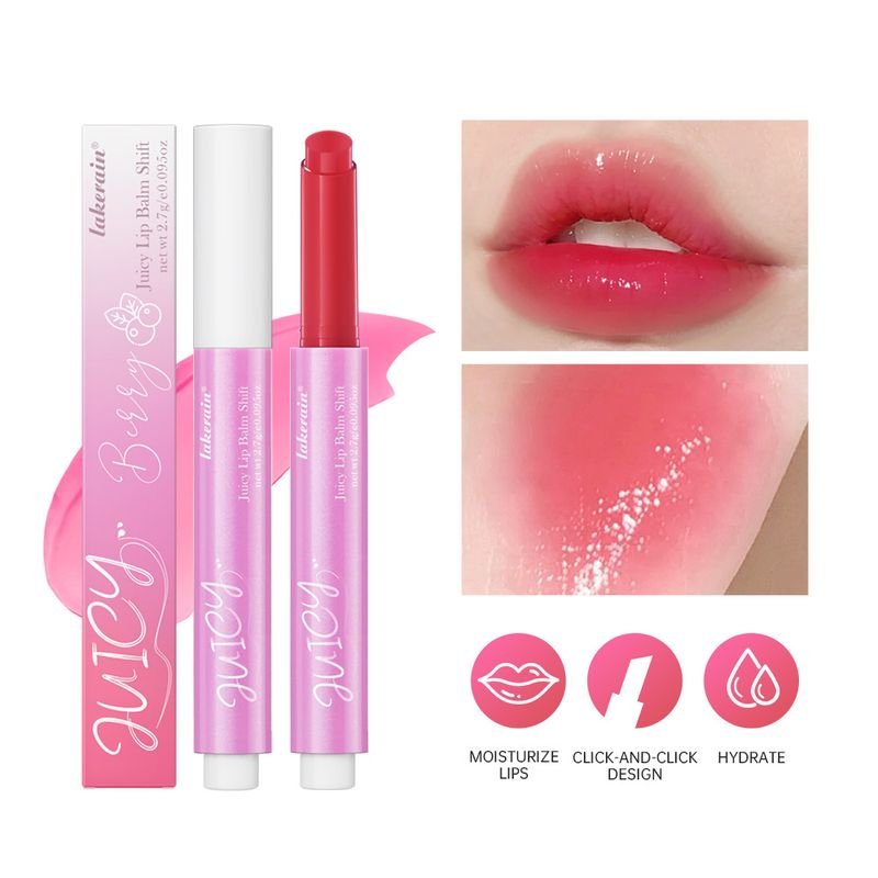 Lakerain Women Long-Lasting Moisturizing And Translucent Color Changing Lip Balm