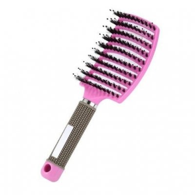 Simple Eight-Claw Comb Curved Plastic Hair Comb