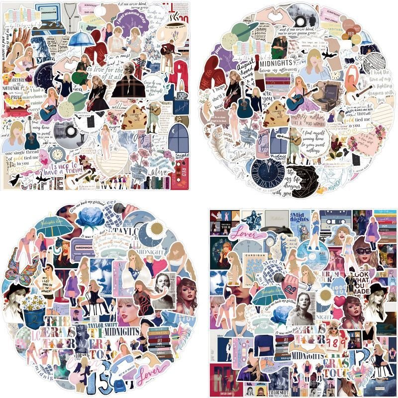 60pcs Singer Luggage Computer Notebook Stickers