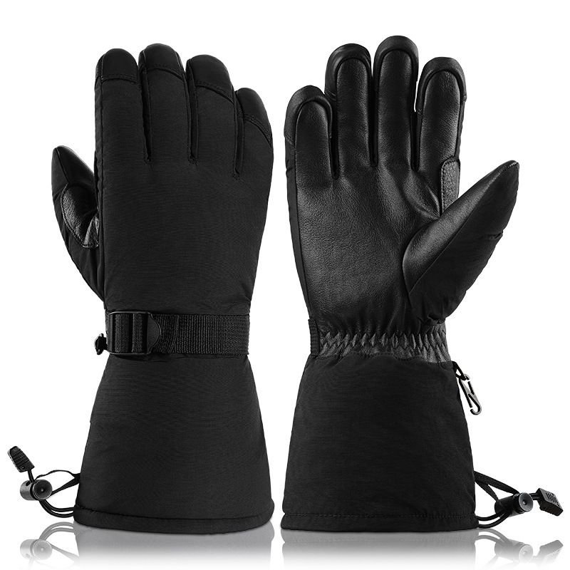 Outdoor Neutral Thickened Warm Windproof Ski Gloves