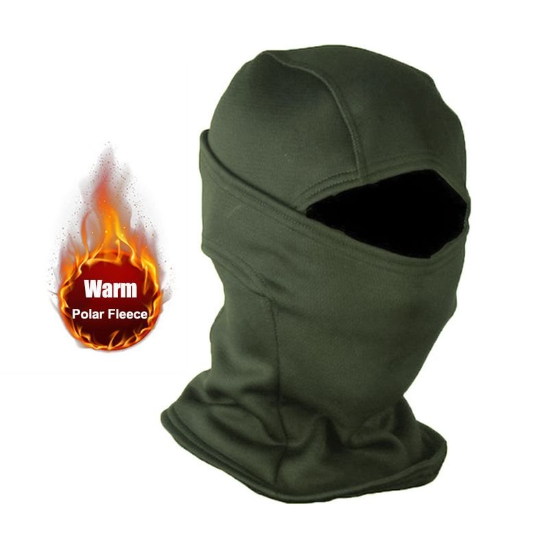 Outdoor Riding Velvet Warm Camouflage Ski Mask