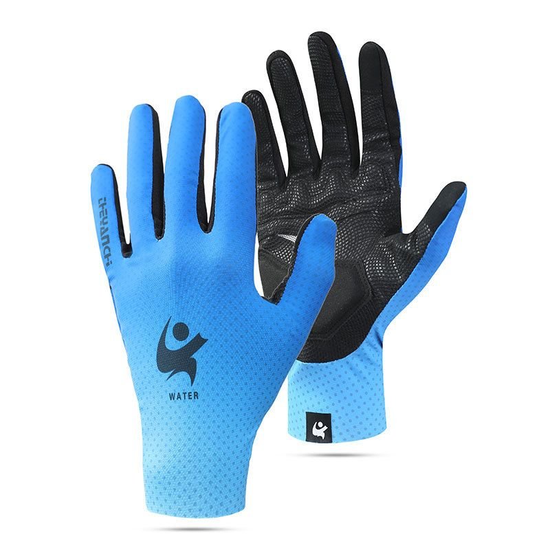 Summer Outdoor Sports Touch Screen Non-Slip Full Finger Cycling Gloves