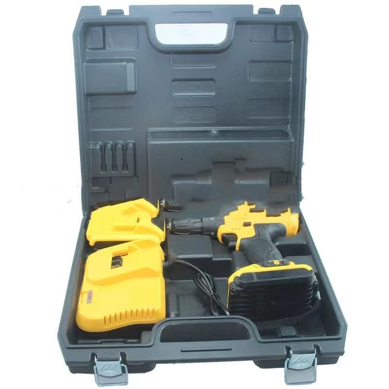 Hand Electric Drill Set Lithium Multifunctional Rechargeable Electric Screwdriver