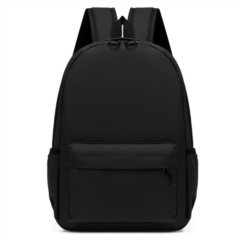 Simple Large Capacity Solid Color Oxford Cloth Backpack