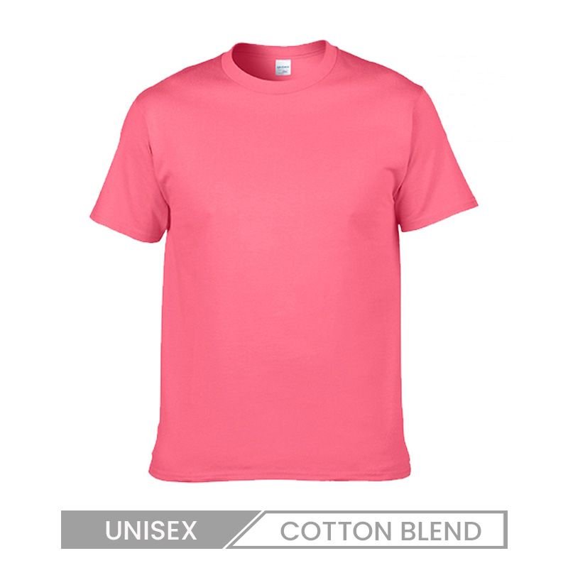 Men Women Gildan 76000 Solid Color Blank Short-Sleeved T-Shirt Custom