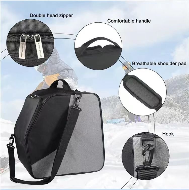 Outdoor Ski Equipment Ski Boots Waterproof Storage Bag